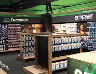 Trots op accessoires shop-in-shop bij EP: Tummers Sittard-Geleen