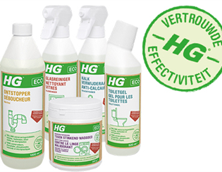  Ecological cleaning products from HG | sustainable and environmentally conscious